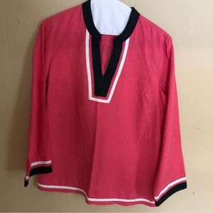 Talbots petite linen tunic